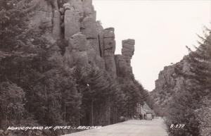 Arizona Wonderland Of Rocks Real Photo