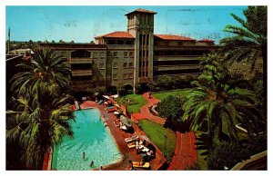 Postcard SWIMMING POOL SCENE Phoenix Arizona AZ AS3082