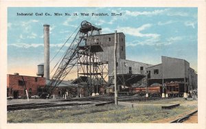 J69/ West Frankfort Illinois Postcard c1915 Industrial Coal Mine  101
