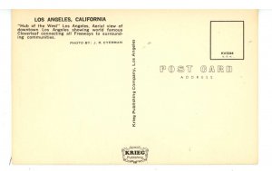 CA - Los Angeles. Bird's Eye View ca 1950's