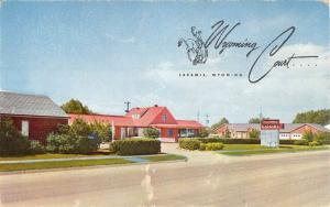 Laramie Wyoming Court Street View Vintage Postcard K43222