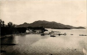 PC CPA SIBOLGA real photo postcard INDONESIA (a17548)