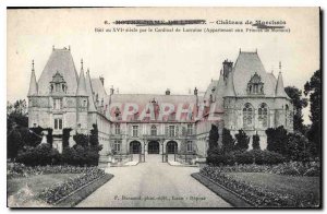 Old Postcard Notre Dame de Liesse Chateau de Marchais Our Lady of Liesse