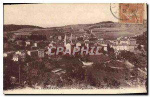 Old Postcard Louvesc Ardeche General view Cure air