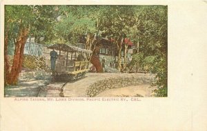 Alpine Tavern Pacific Electric California Pasadena Mount Lowe Rieder c1905 5281 