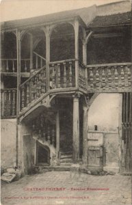 CPA CHATEAU-THIERRY Escalier renaissance (157282)