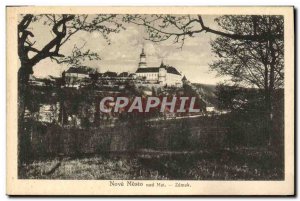 Postcard Old Nove Mesto Nad Met Zamek