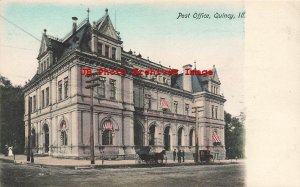 IL, Quincy, Illinois, Post Office Building, Exterior View, AH Figgen No 1285