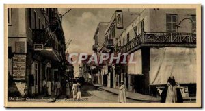 Egypt Egypt The Suez Canal Postcard The Old Colmar street at Suez