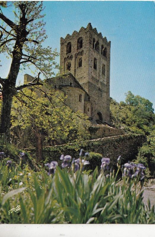 BF31196 roussillon abbaye de st martin du canigou   france front/back image