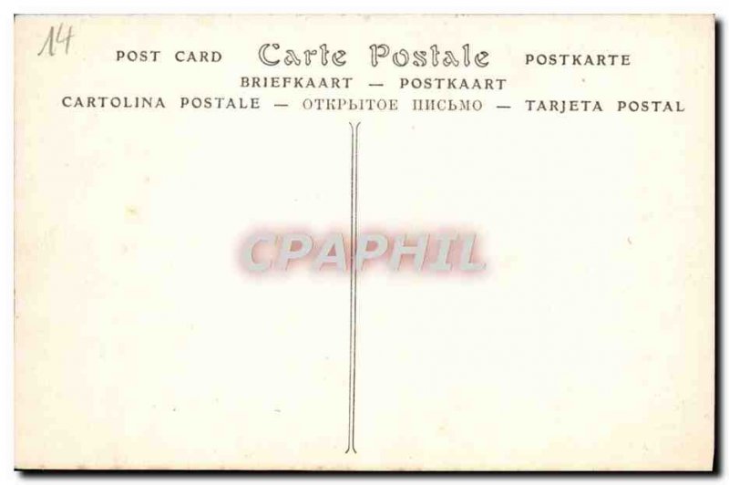 Old Postcard Combray Le Chateau