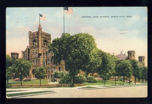 Sioux City, Iowa/IA Postcard, Central High School, 1938!