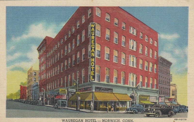 NORWICH , Connecticut , 1930-40s ; Wauregan Hotel