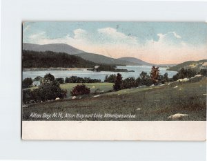Postcard Alton Bay and Lake Winnipesaukee, Alton Bay, New Hampshire