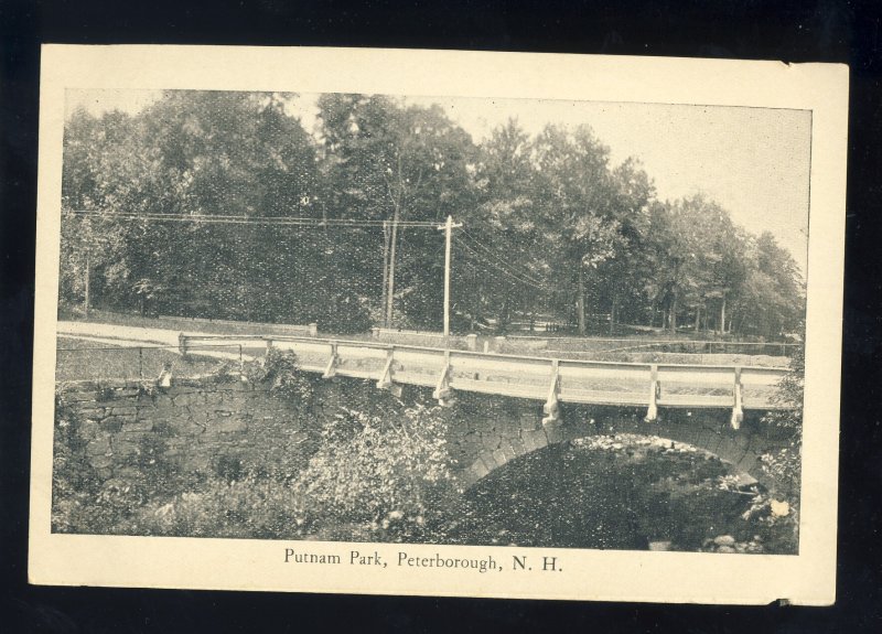 Peterborough, New Hampshire/NH Postcard, Putnam Park