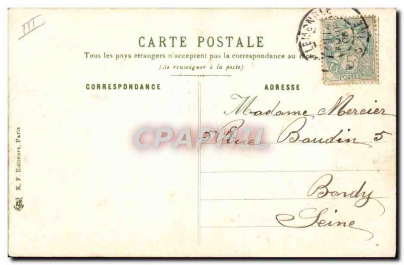 Old Postcard Fancy Marie Surname