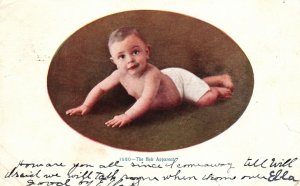 Vintage Postcard 1909 The Heir Apparent Cute Little Baby Boy Infant
