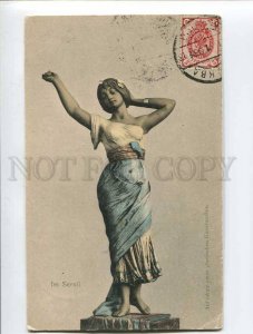 3047856 BELLY DANCER in Seraglio HAREM vintage RPPC 1905 year