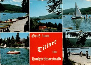 Titisee, Hochschwarzwald, Verlag Helga Frenzel, GERMAN Postcard