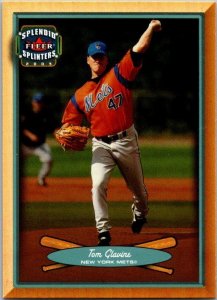 2003 Fleer Baseball Card Tom Glavine New York Mets sk20055