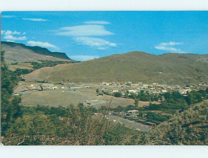 Pre-1980 PANORAMIC VIEW Cache Creek - Near Ashcroft & Kamloops BC F8637