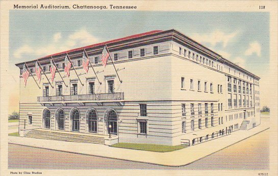 Tennessee Chattanooga Memorial Auditorium