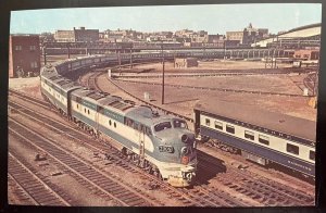 Vintage Postcard 1957 Colorado Eagle, Missouri Pacific Passenger Train (CO)