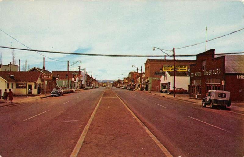 De Norte Colorado Street Scene Historic Bldgs Vintage Postcard K55675