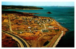 Postcard AERIAL VIEW SCENE Chamcook Hills New Brunswick NB AU5998