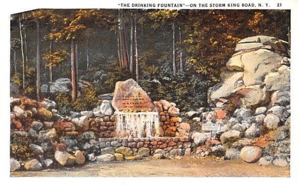 Drinking Fountain in Storm King, New York