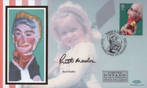 Ruth Madoc Hi-De-Hi Punch & Judy Rare Benham Hand Signed FDC