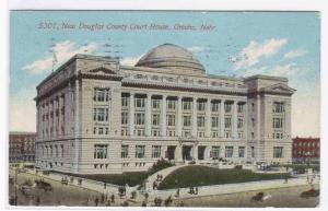 Court House Omaha Nebraska 1912 postcard