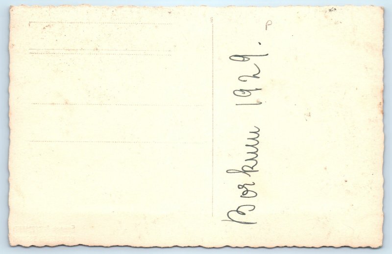 RPPC Pretty Flapper Girls Real Photo Postcard