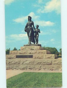 Pre-1980 MONUMENT SCENE Ponca City Oklahoma OK AE7509