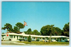 SARASOTA, Florida FL ~ Roadside MAPLE LEAF MOTEL ca 1960s-70s Postcard