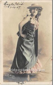 E. De Mendes Reutlinger Photography 1907 internal creases, writing on front