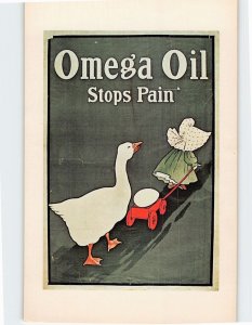 M-161160 Omega Oil Stops Pain Huntington Hartford Collection Gallery Modern Art