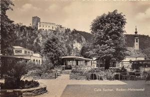 B38037 Cafe Sacher Baden Helenental  austria