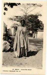 CPA AK Senegal-Dakar-Jeune Fille Wolof (235334)