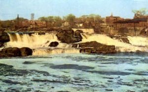 The Falls, Androscoggin River in Auburn, Maine