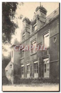 Old Postcard Old Hotel Caen Than