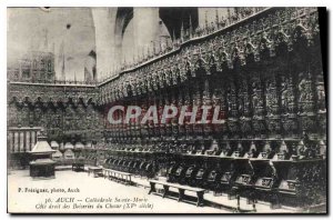 Old Postcard Auch Cathedrale Sainte Marie