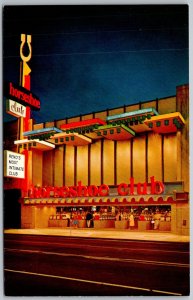 Reno Nevada 1950s Postcard Reno's Horseshoe Club Casino