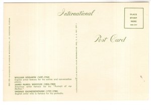 William Hogarth, Painter, Potter's Wax Museum, St Augustine, Florida