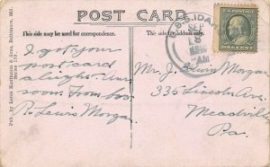 LPS57 Monroe Virginia Postcard Fortress Firing Cannons 