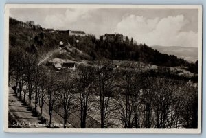 Seeheim-Jugenheim Germany Postcard Heiligenberg Castle c1930's RPPC Photo