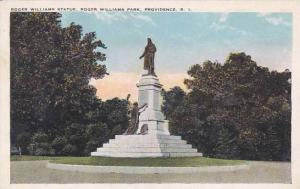 Rhode Island Providence Roger Williams Statue Roger Williams Park