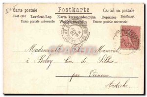 Postcard Old Children Skipping Rope