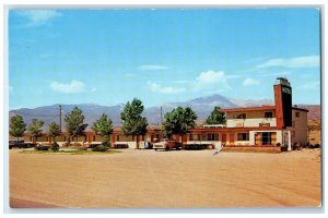 1962 Falcon Motel Cars Roadside Colorado Springs Colorado CO Vintage Postcard