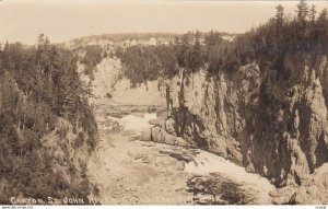 RP: Canyon , St John River , Grands Falls , New Brunswick , Canada , 1910s